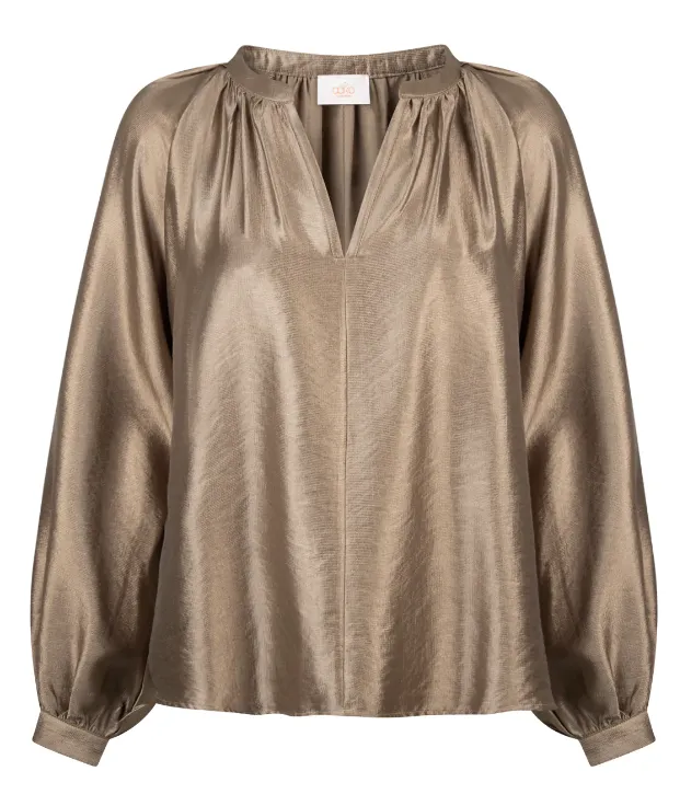 Aaiko Alanza Blouse – Taupe