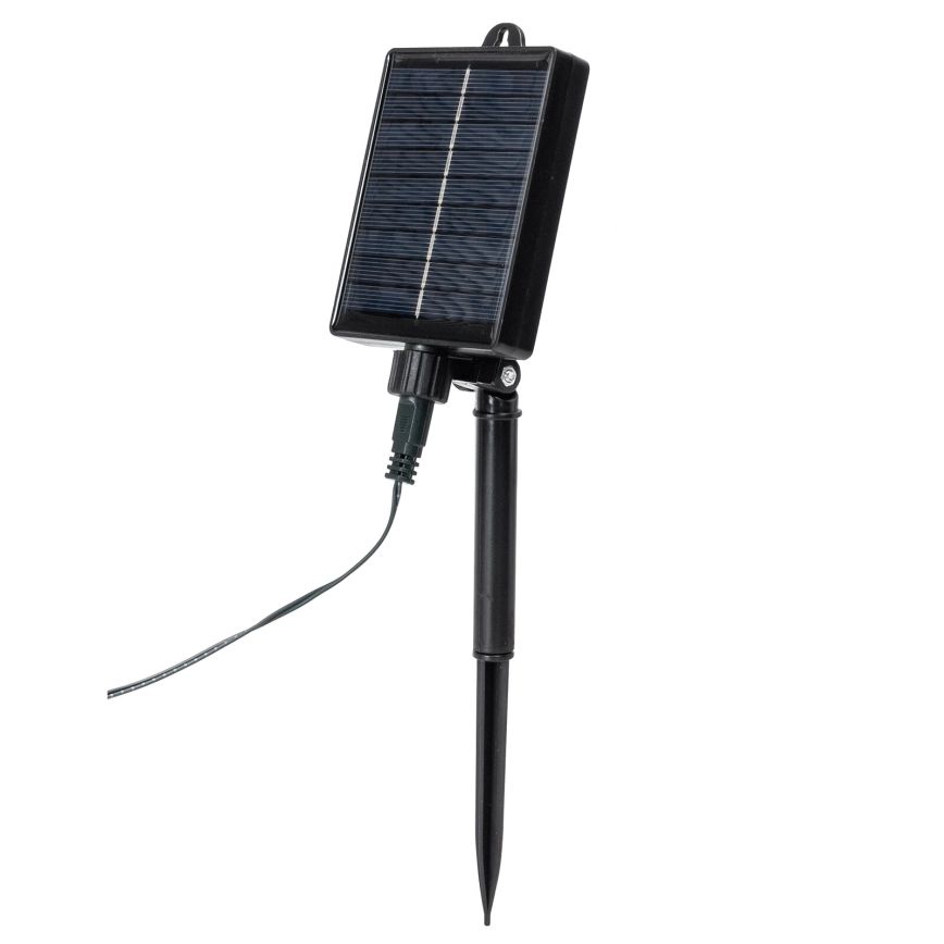 AIGOSTAR  LED SOLAR KERST LICHTSNOER 20XLED/8 FUNCTIES 11,5M IP65 WARM WIT