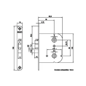Badkamer/wc slot nemef 1444-55 ls