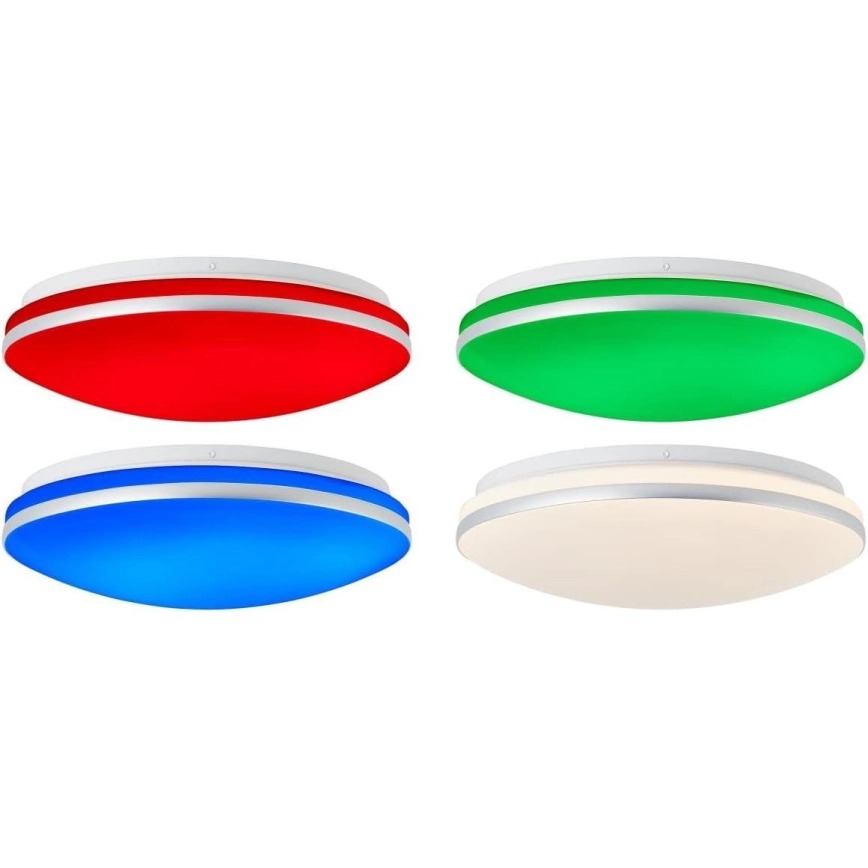 BRILLIANT  LED RGBW DIMBARE PLAFONDLAMP MIDWAY LED/14W/230V 31006500K WIFI TUYA + AFSTANDSBEDIENING