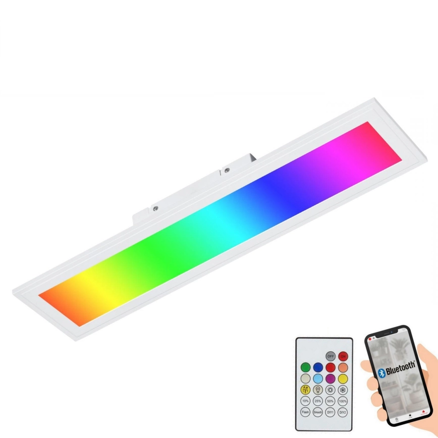 BRILONER 3033016  LED RGBW DIMBARE PLAFONDLAMP PIATTO LED/18W/230V 27006000K + AFSTANDSBEDIENING
