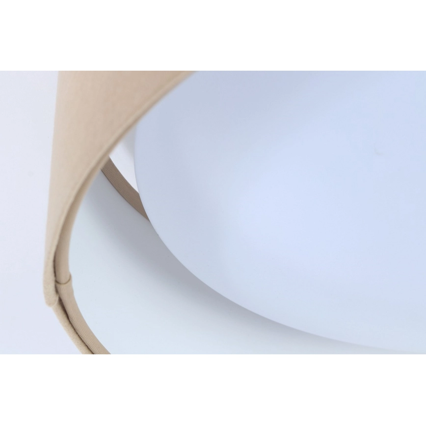 DIMBARE LED PLAFONDLAMP SMART GALAXY LED/36W/230V D. 55 CM 27006500K WIFI TUYA BEIGE/WIT + AFSTANDSBEDIENING