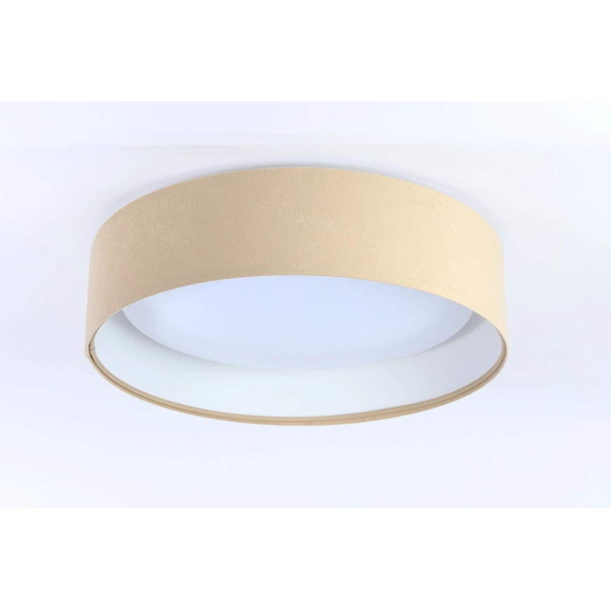 DIMBARE LED PLAFONDLAMP SMART GALAXY LED/36W/230V D. 55 CM 27006500K WIFI TUYA BEIGE/WIT + AFSTANDSBEDIENING