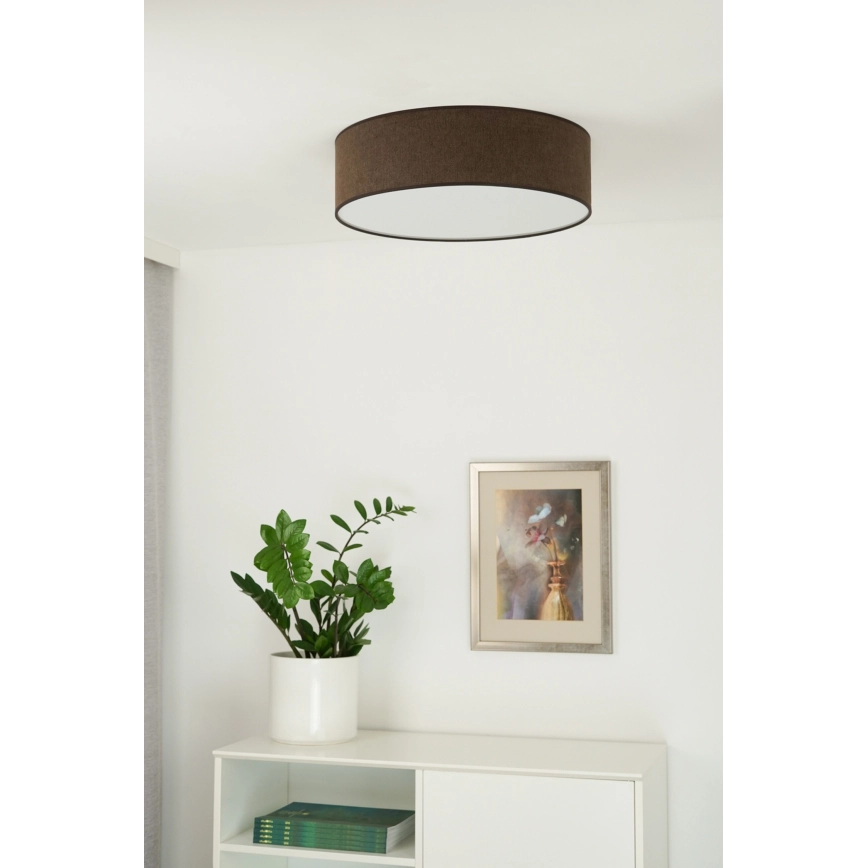 DUOLLA  LED PLAFONDLAMP CORTINA LED/26W/230V DIAMETER 30 CM 4000K BRUIN