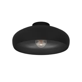 Eglo plafondlamp Mogano Ø 40 cm mat zwart