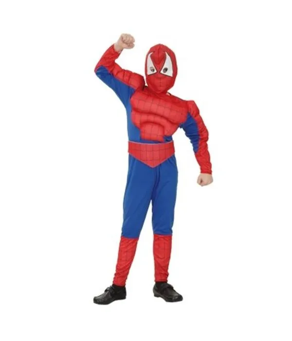 Gespierde spiderman pak kind