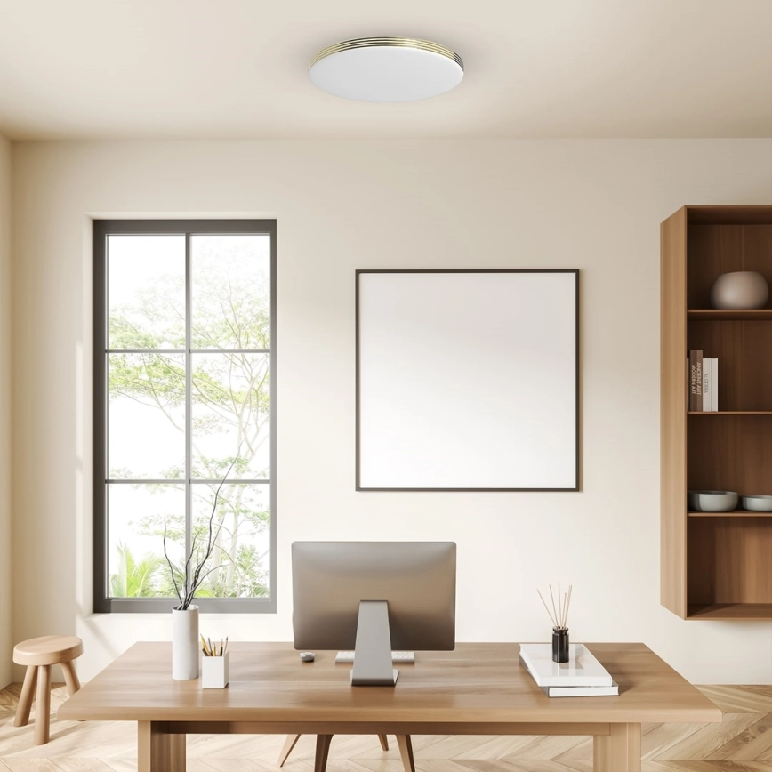 LED Badkamer plafondlamp BEVER LED/16W/230V 4000K diameter 33 cm IP44