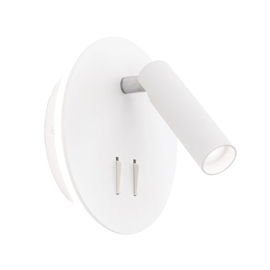 LED Wandspot LENNY LED/6W/230V + LED/3W wit
