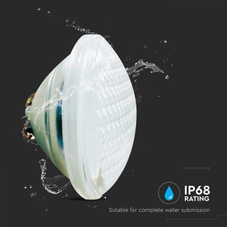 LED Zwembad lamp LED/35W/12V IP68 6500K