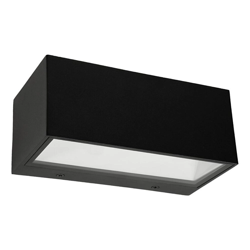 PREZENT 31313  LED WANDLAMP VOOR BUITEN TANUK LED/9W/230V IP54 ZWART