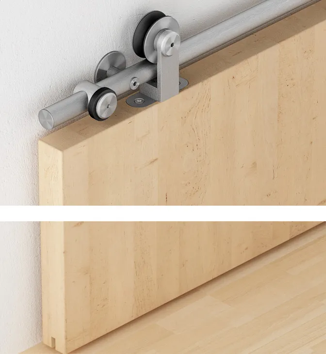 SCHUIFDEURBESLAG, HäFELE SLIDO DLINE801 70V/100V, GARNITUUR