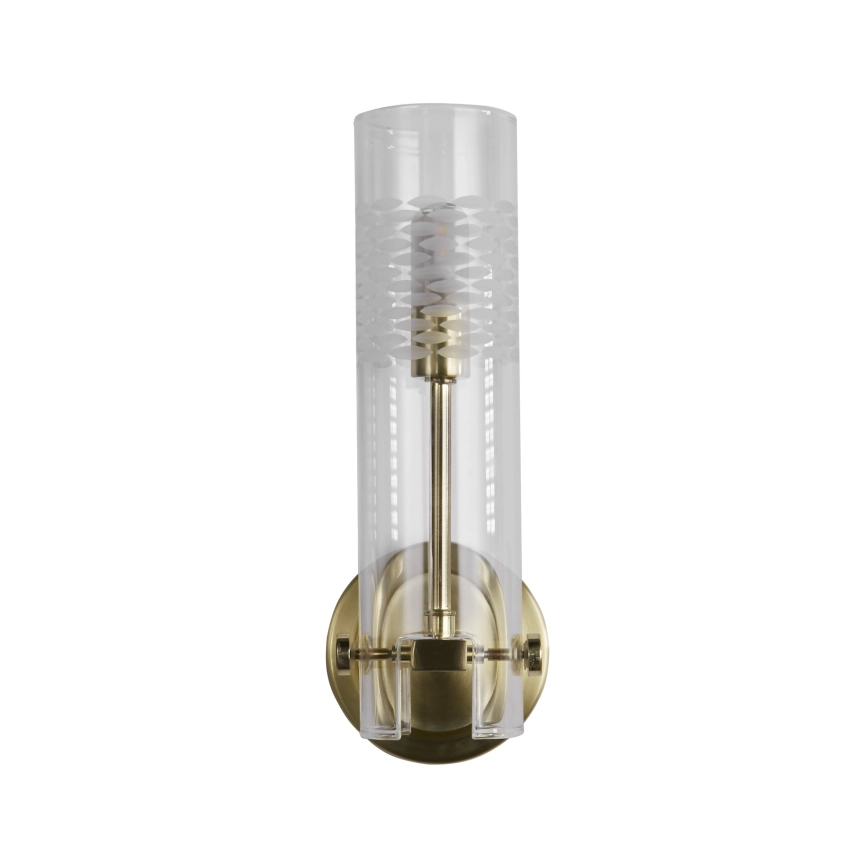 SEARCHLIGHT  BADKAMER WANDLAMP SCOPE 1XG9/7W/230V IP44 MESSING