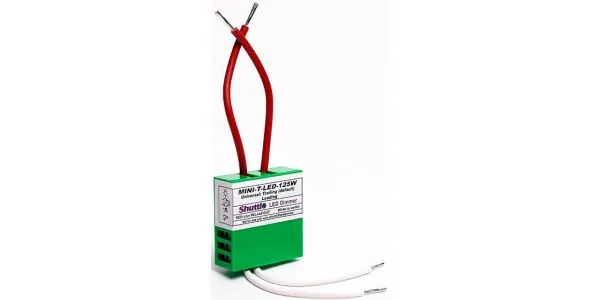 SHUTTLE DIMMODULE VOOR HALOGEEN EN LEDLAMPEN 125W  TIP!