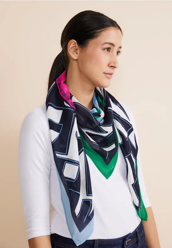 Street One Modal doek met print