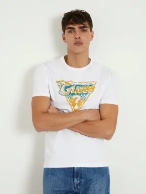 T-shirt met driehoeklogo