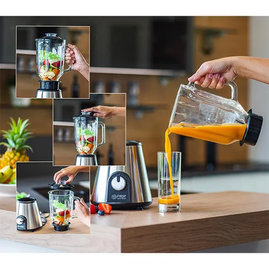 TZS FIRST AUSTRIA – BLENDER – SMOOTHIE MAKER – 1.5 LITER – RVS – 52413