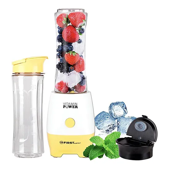 TZS FIRST AUSTRIA – BLENDER TO GO – SMOOTHIE MAKER – 2 BEKERS 600ML – WIT – 52433