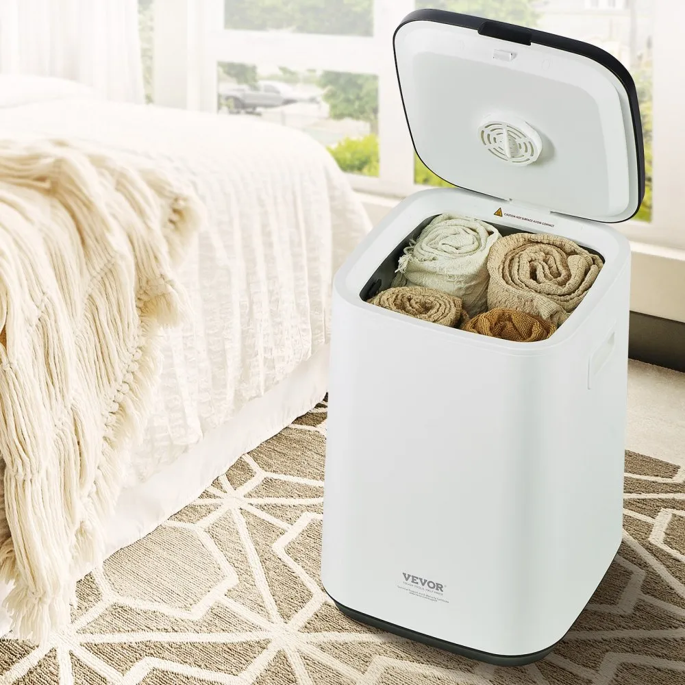 VEVOR HANDDOEKVERWARMER 20L EMMER LED SCHERM UVORMIGE HANDDOEKMAND WIT
