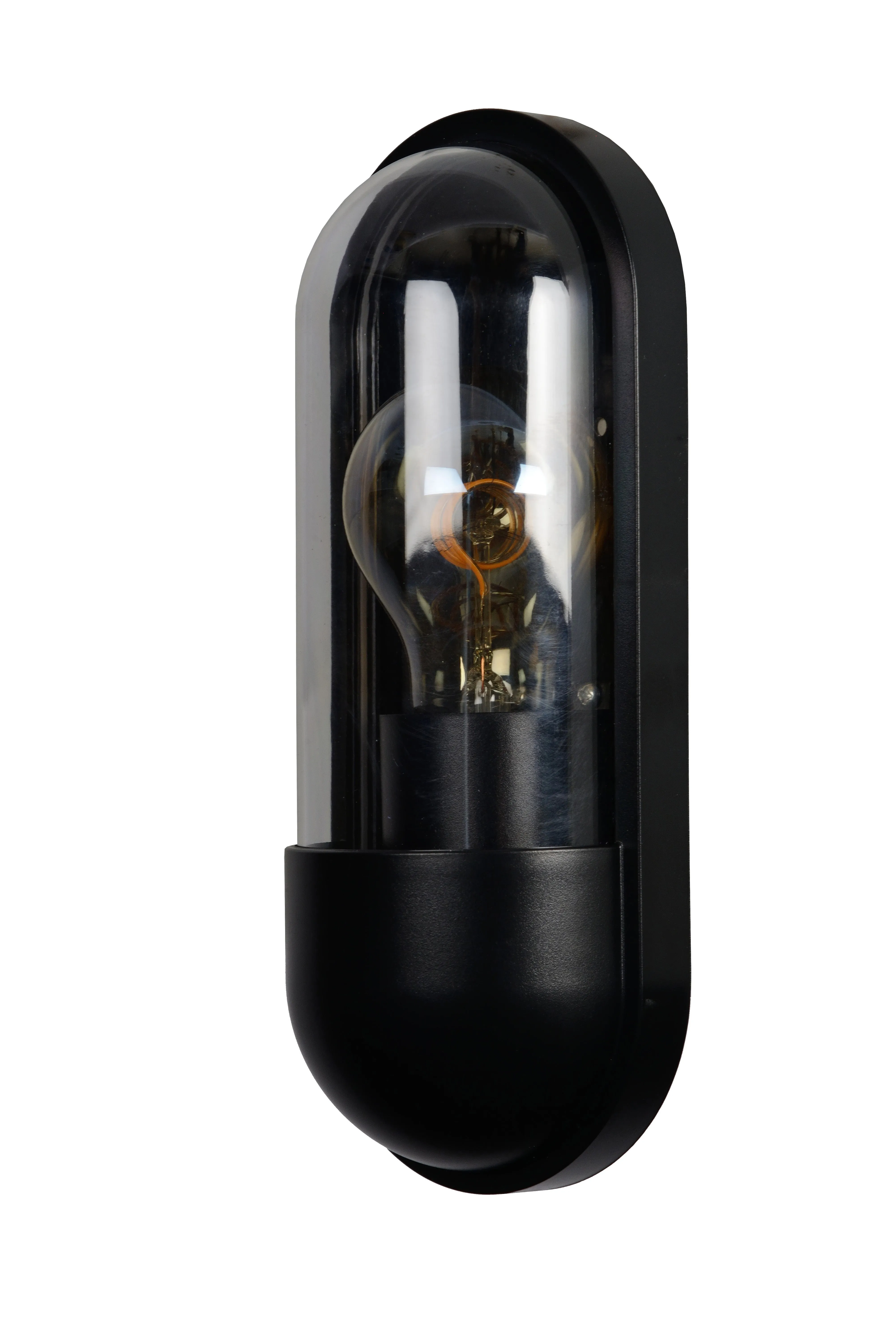 WANDLAMP BUITEN  CAPSULE 1XE27 IP54   ZWART
